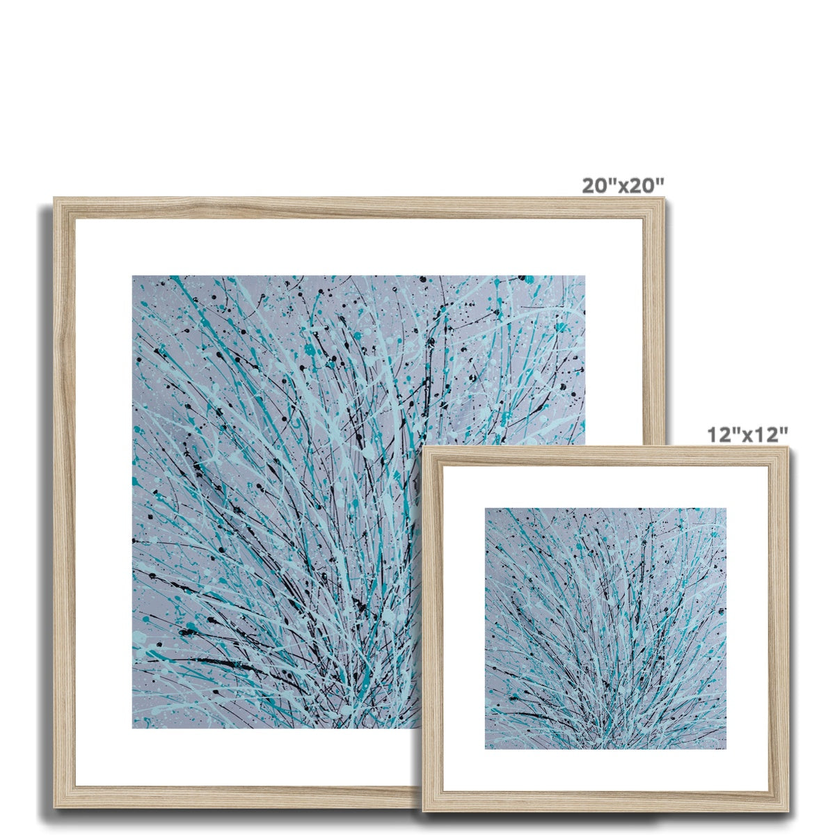 Seasons I - Framed and mounted print
