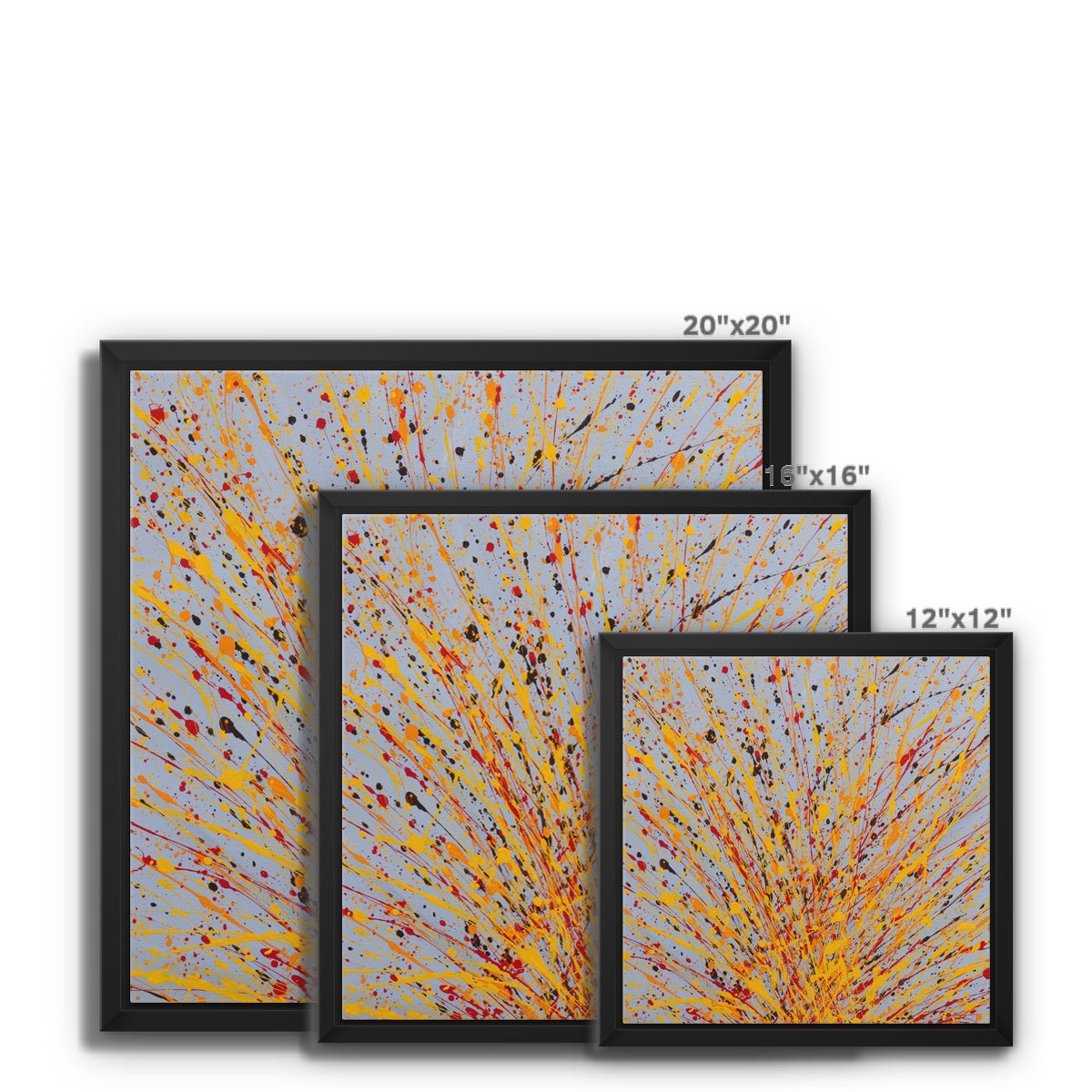 Seasons III - Framed canvas print