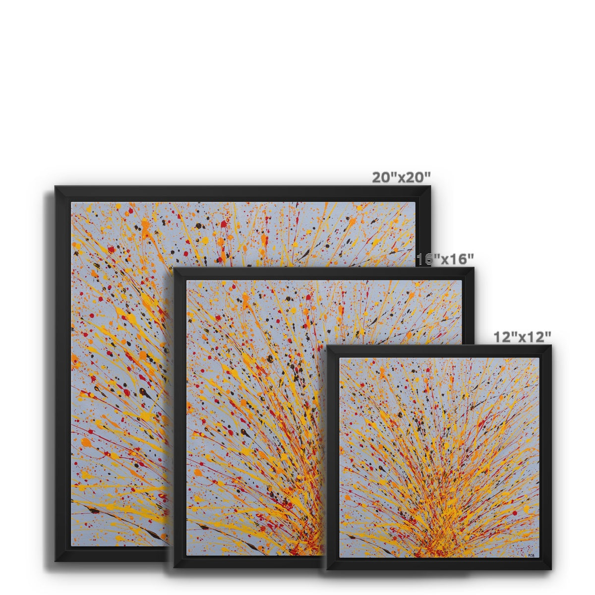 Seasons III - Framed canvas print