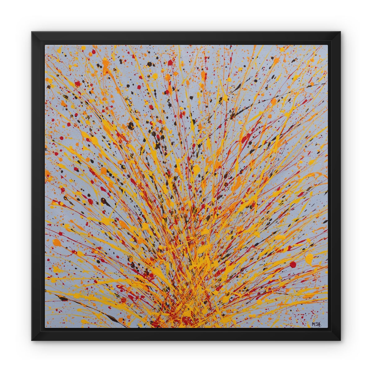 Seasons III - Framed canvas print