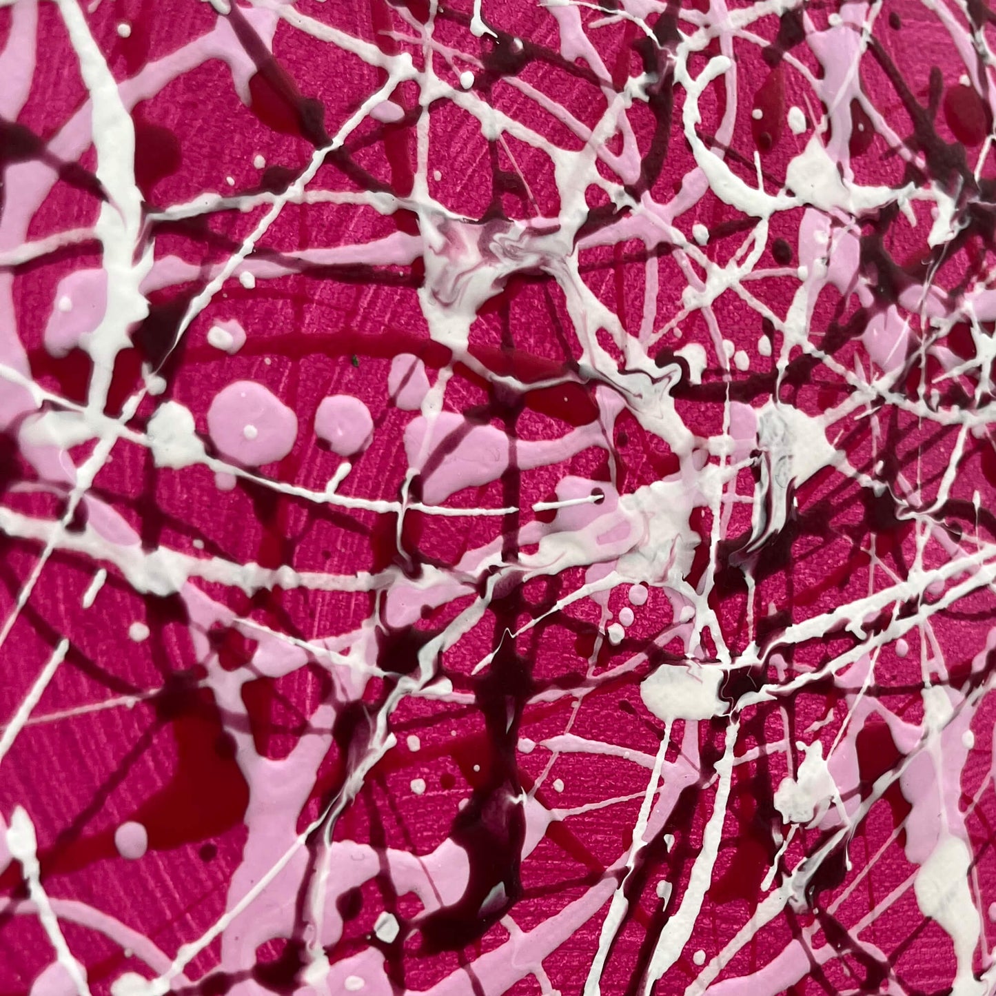 'Blush' - Original abstract painting on stretched canvas.
