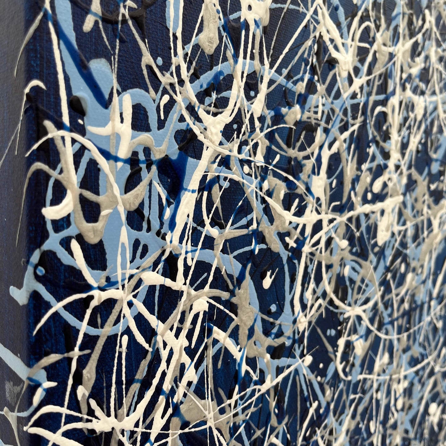 'Maelstrom' - Original abstract painting on stretched canvas.
