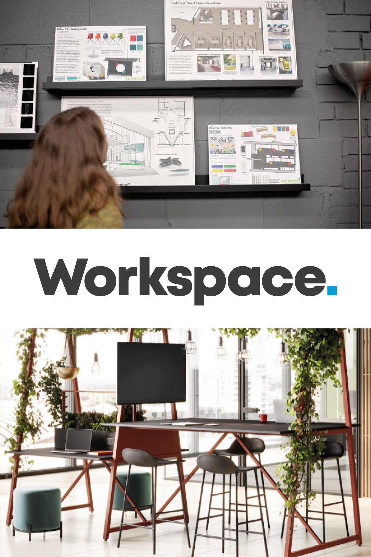 Workspace supply of office furniture for UK offices, interior designers and fit-out companies