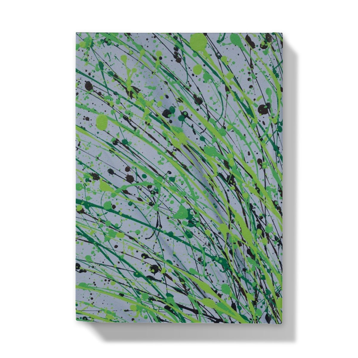 Hardback journal back cover featuring the abstract design of Seasons I artwork