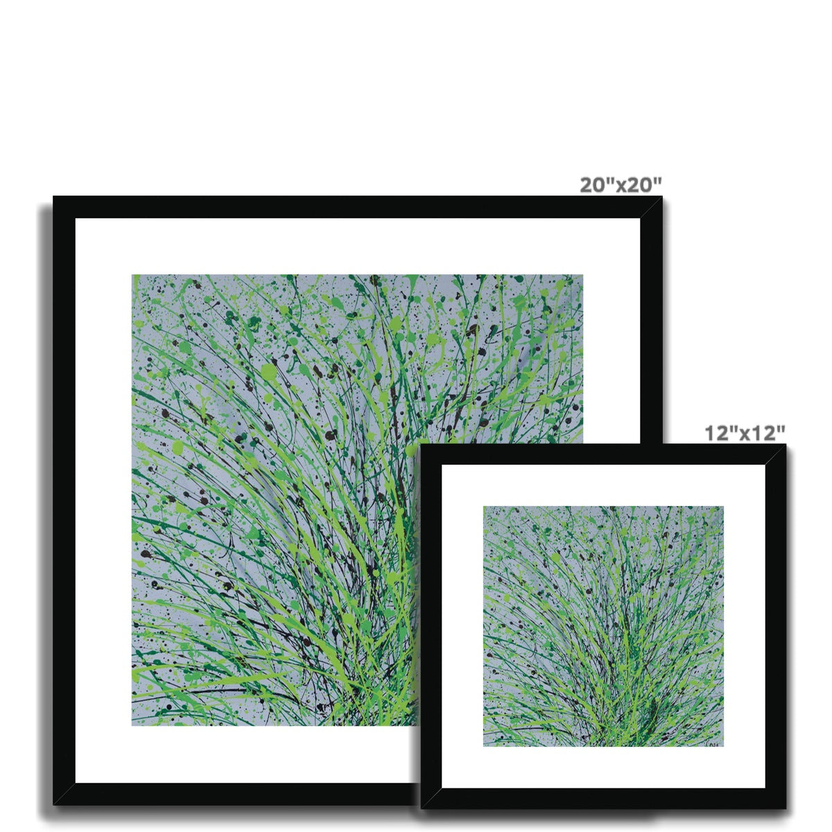 Seasons II - Framed and mounted print