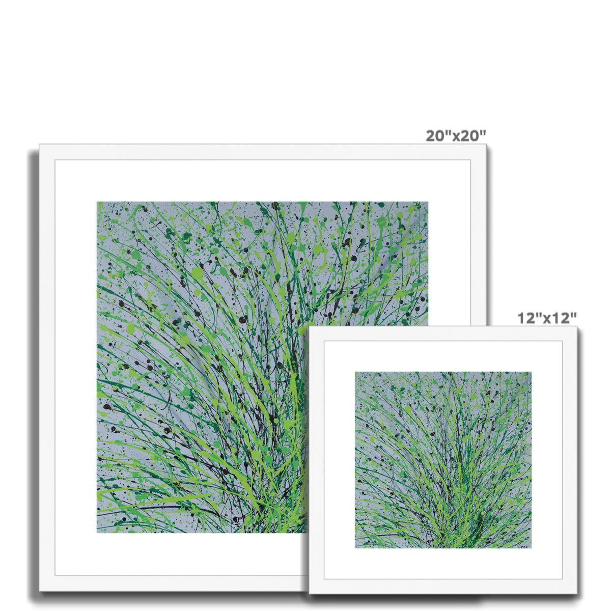 Seasons II - Framed and mounted print