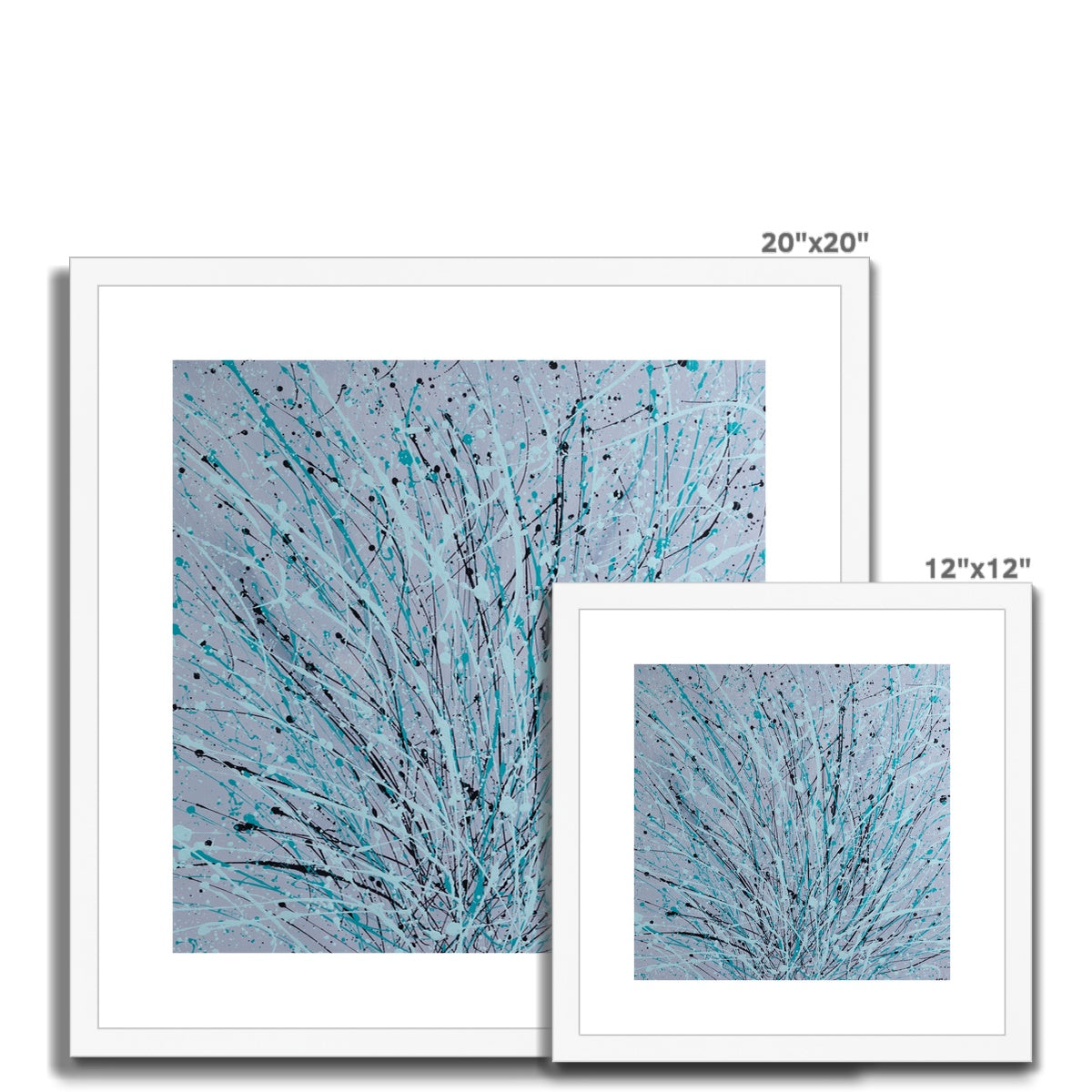 Seasons I - Framed and mounted print