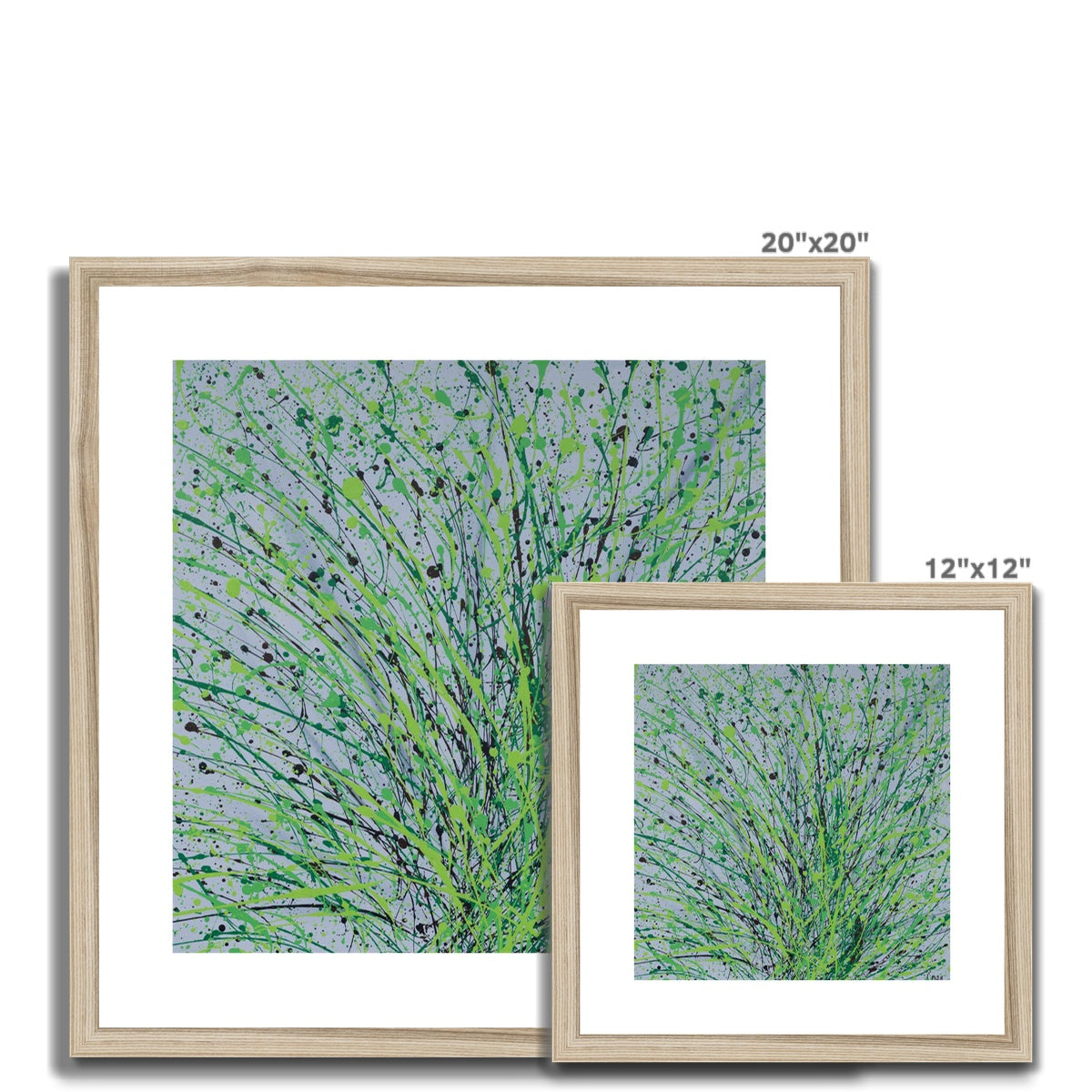 Seasons II - Framed and mounted print