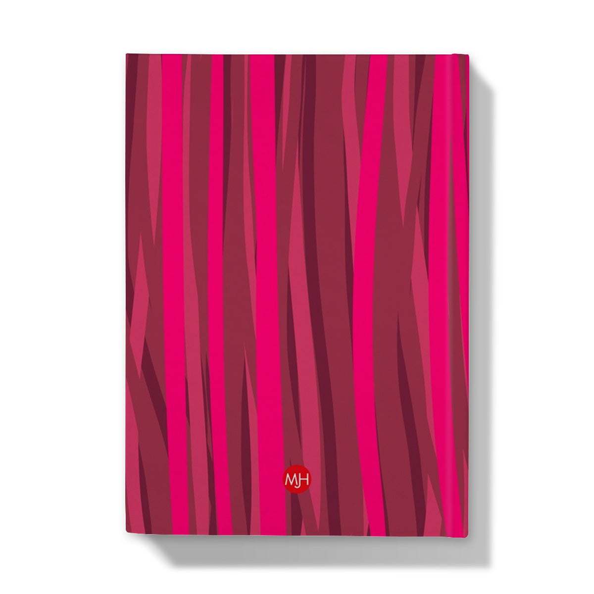 Abstract design hardback notebook modern patterned journal | Stripes IV