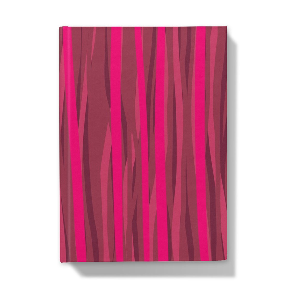 Abstract design hardback notebook modern patterned journal | Stripes IV