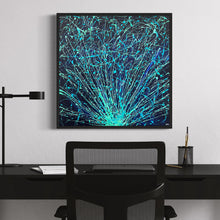 Load image into Gallery viewer, &#39;Plume&#39; - Original abstract painting on stretched canvas.

