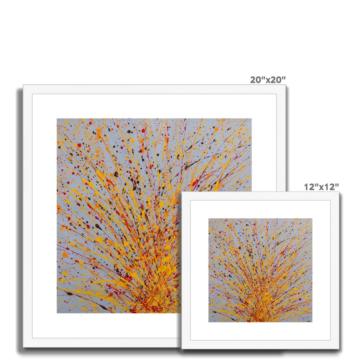 Seasons III - Framed and mounted print