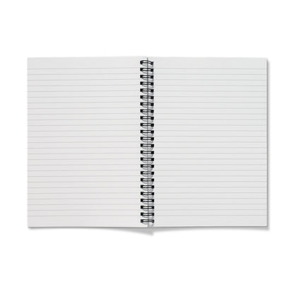 Stripes I wiro-bound notebook