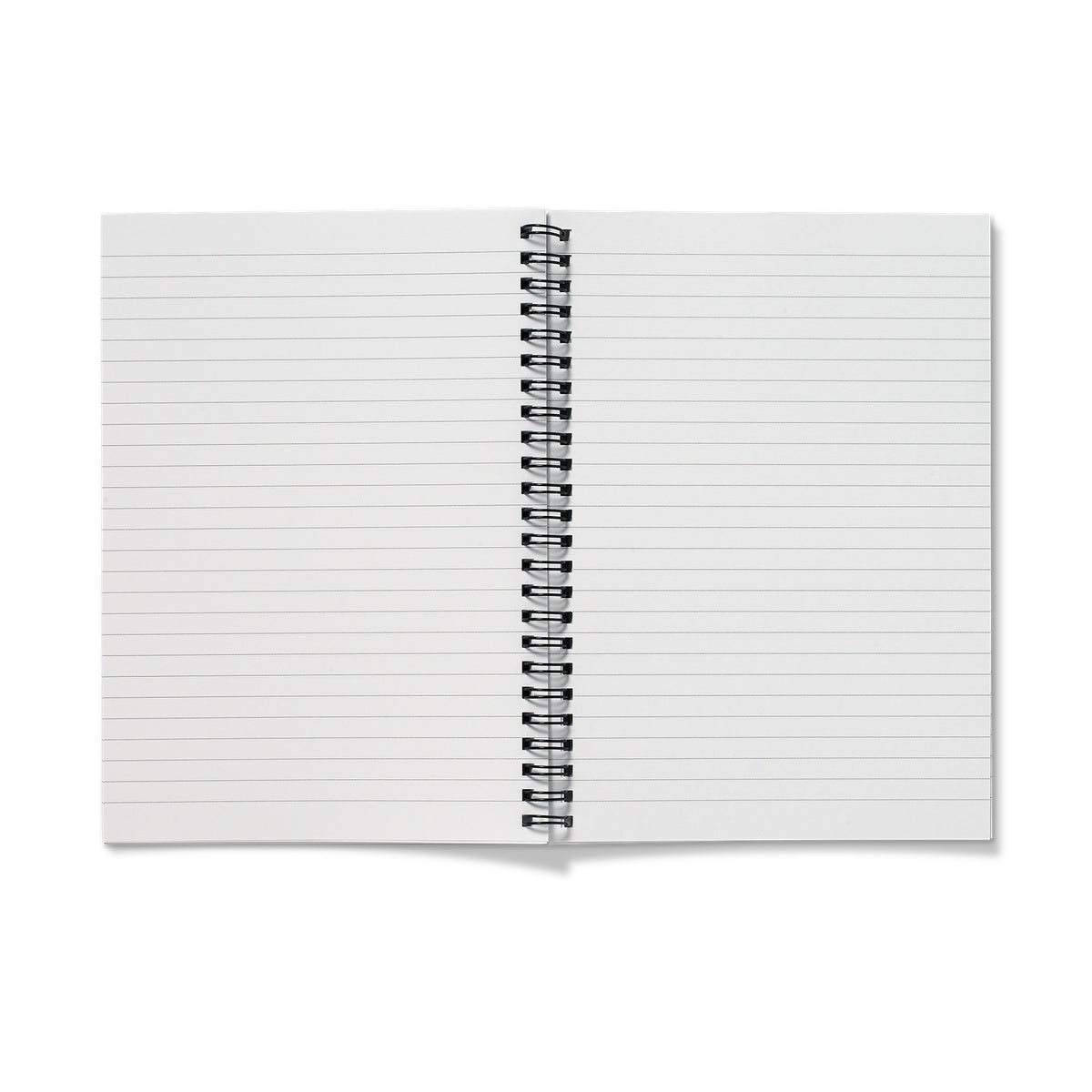 Stripes IV wiro-bound notebook